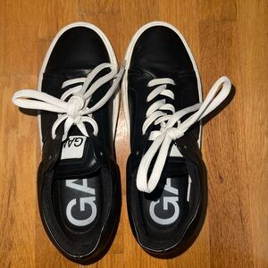 GANNI Black and White Sneakers